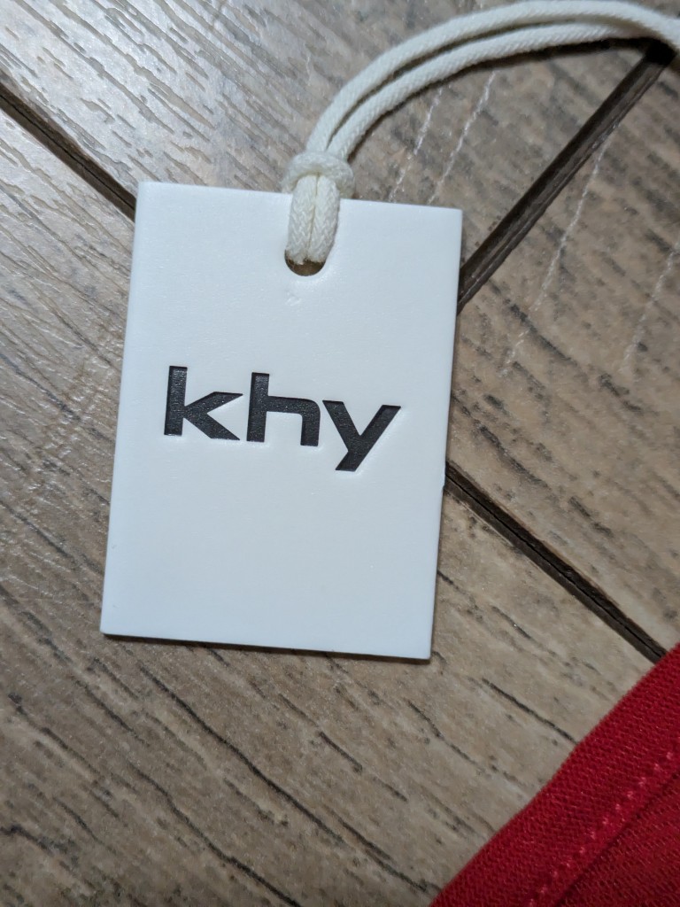 Nwt Khy Kylie Jenner Mesh One Shoulder Top Red Aurr Asymmetric Plus Size 2x New — image 6 of 8